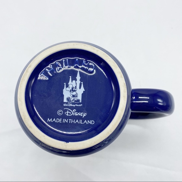 Vintage Disney World Minnie Mouse Coffee Cup Navy Blue XL - Picture 4 of 5